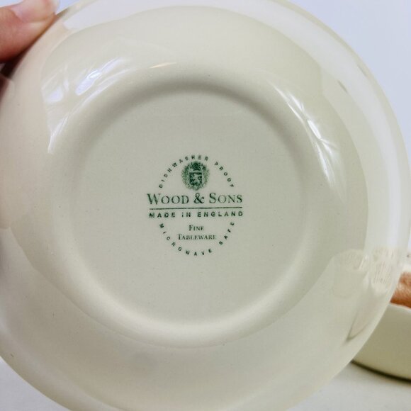 Wood & Sons Ripe For Picking Set Of 6 Bowls 6.5” Made in England Fine Tableware - Picture 5 of 5